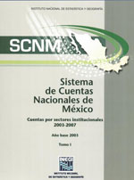 Portada de Sistema de cuentas nacionales de México